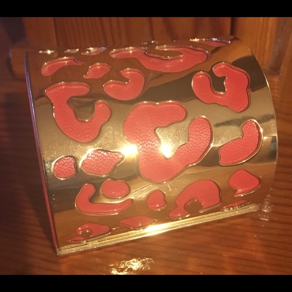 BCBG Maxazria Coral & GoldTone Cuff - Picture 6 of 8